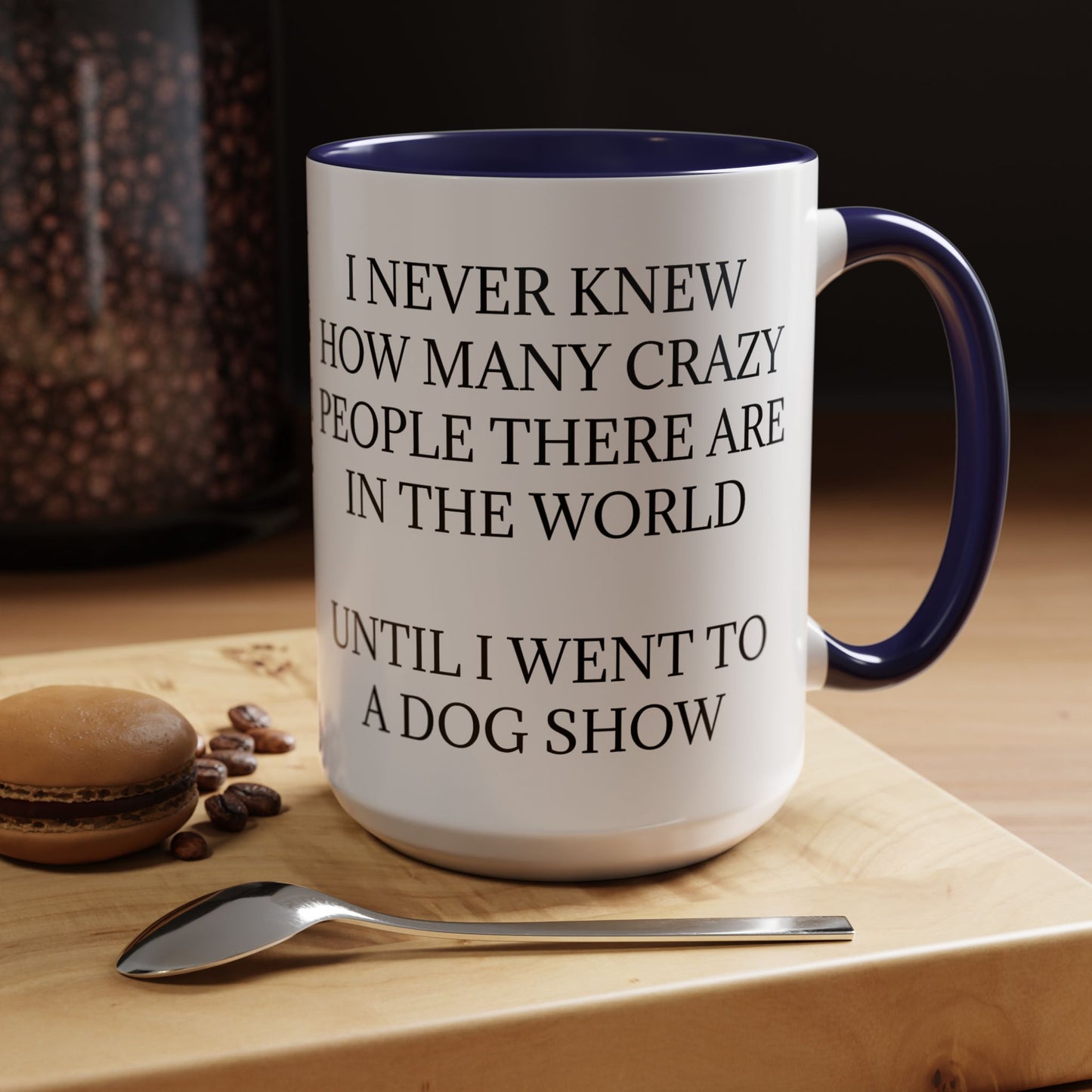 Never Knew 2-Tone Coffee Mug