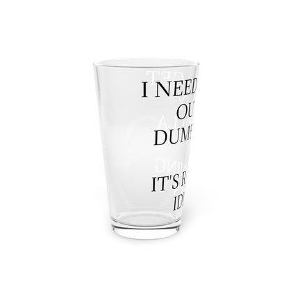 Dumbrella  Drinking Glass