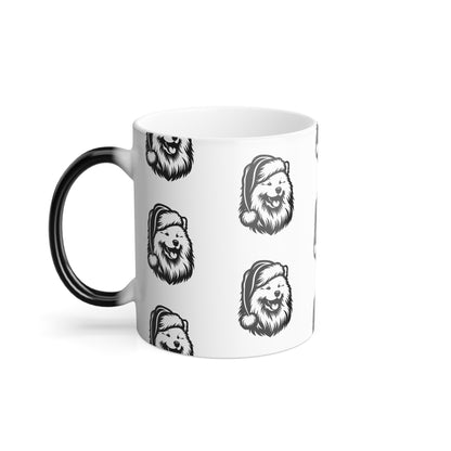 Santa Paws Samoyed Color Changing Mug