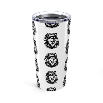 Santa Paws Malamute Tumbler