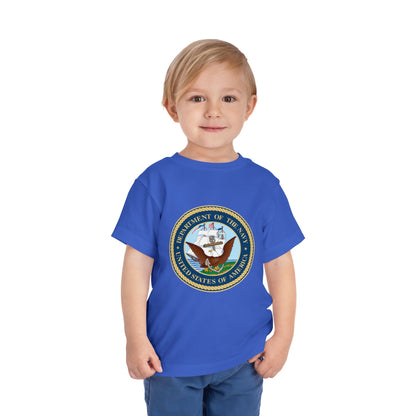 US Navy Toddler Unisex Short Sleeve Crewneck Tee