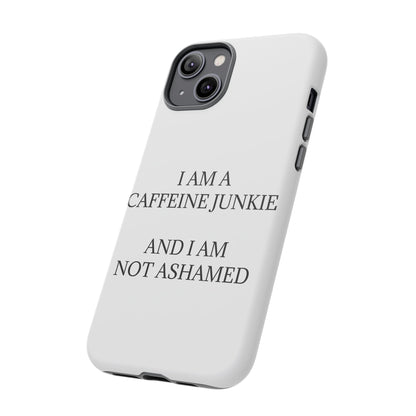 Caffeine Junkie iPhone Case