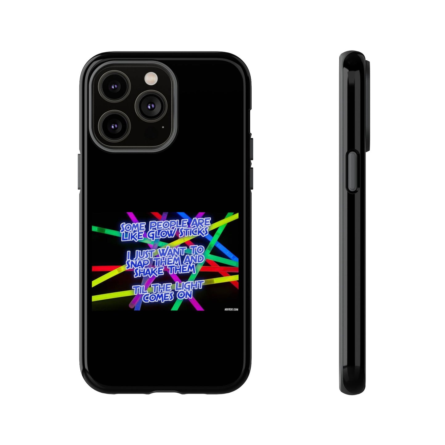 Glow Sticks iPhone Case