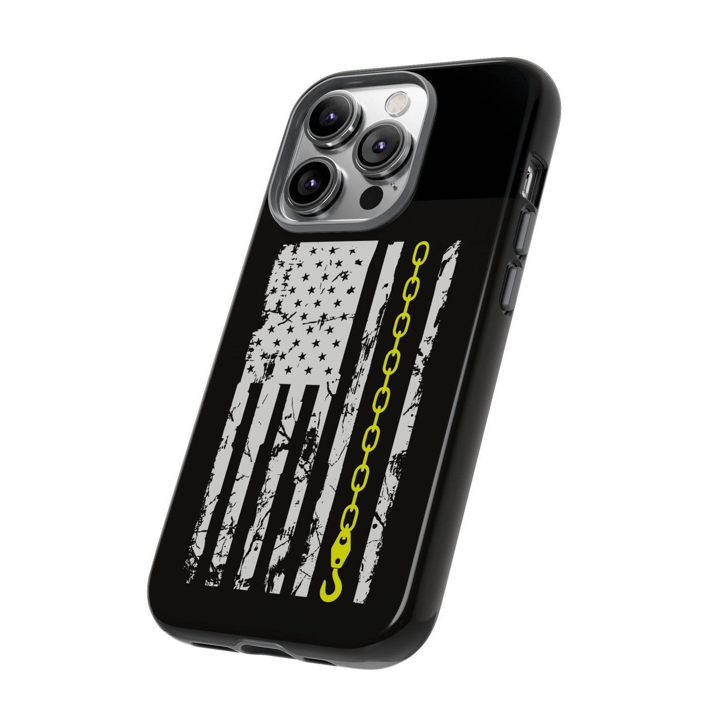 Thin Yellow Line iPhone Case