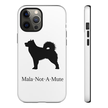 Mala-Not-A-Mute iPhone Case