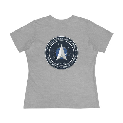 US Space Force Women's Short Sleeve Crewneck Tee
