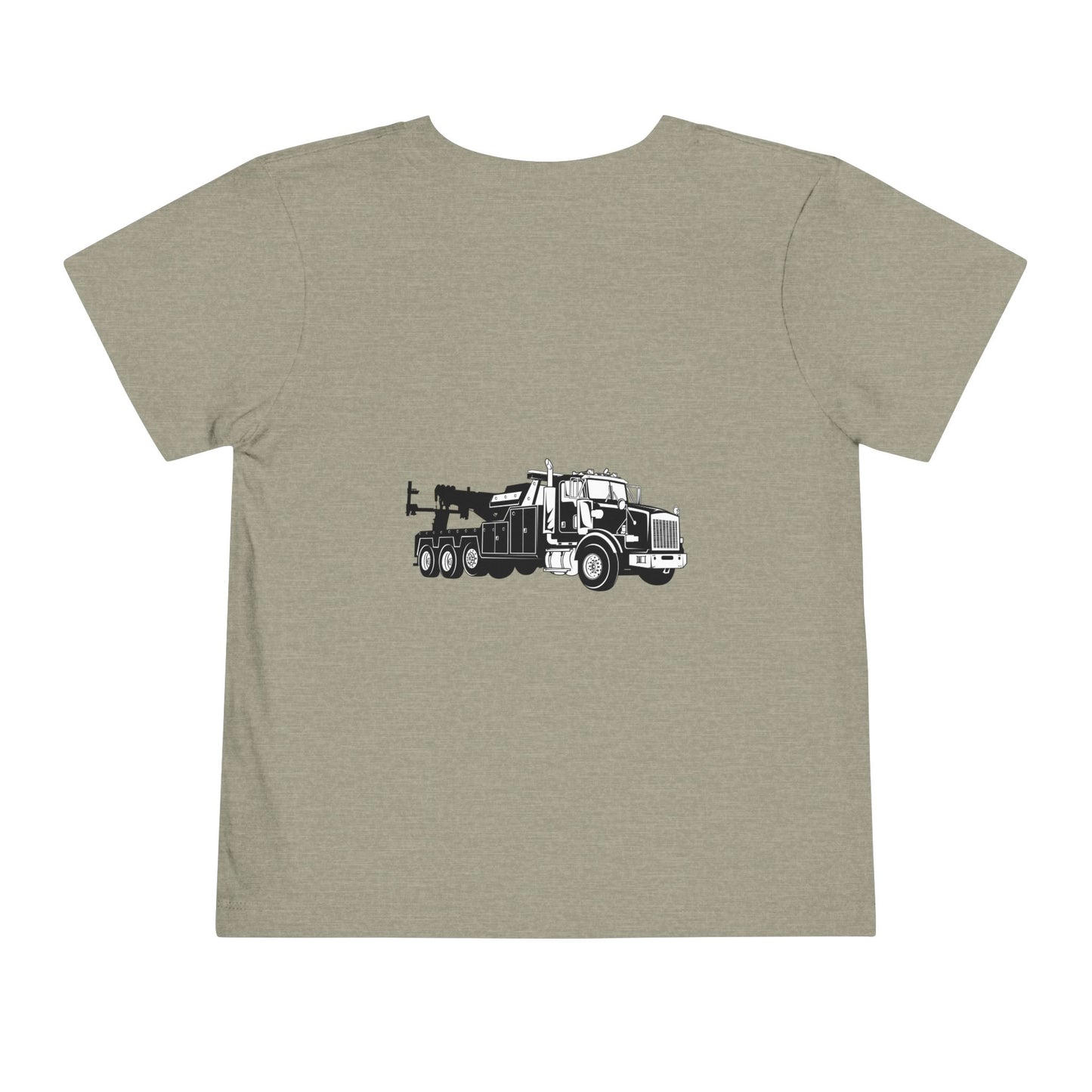Heavy Tow Truck Toddler Unisex Short Sleeve Crewneck Tee