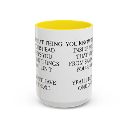 No Filter 2-Tone Coffee Mug