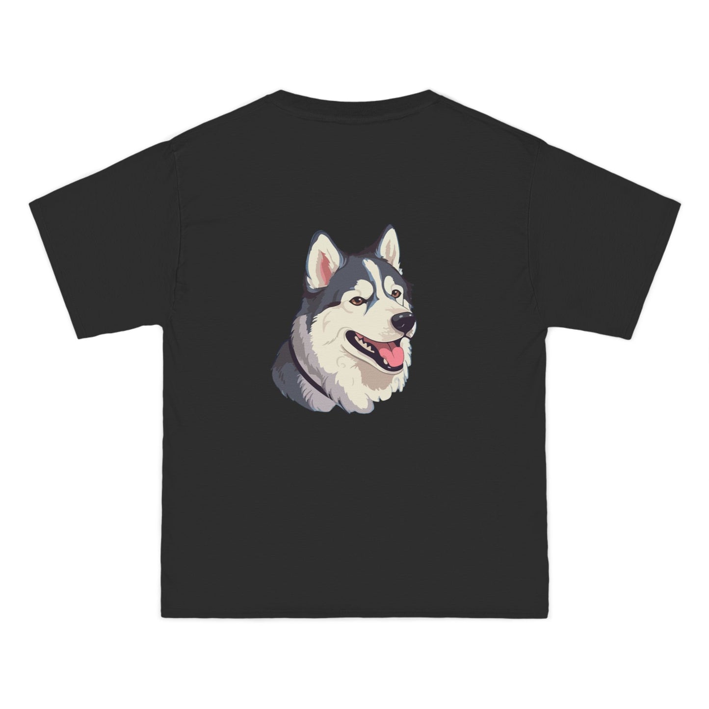 Malamute Head Men's Short-Sleeve Crewneck Tee