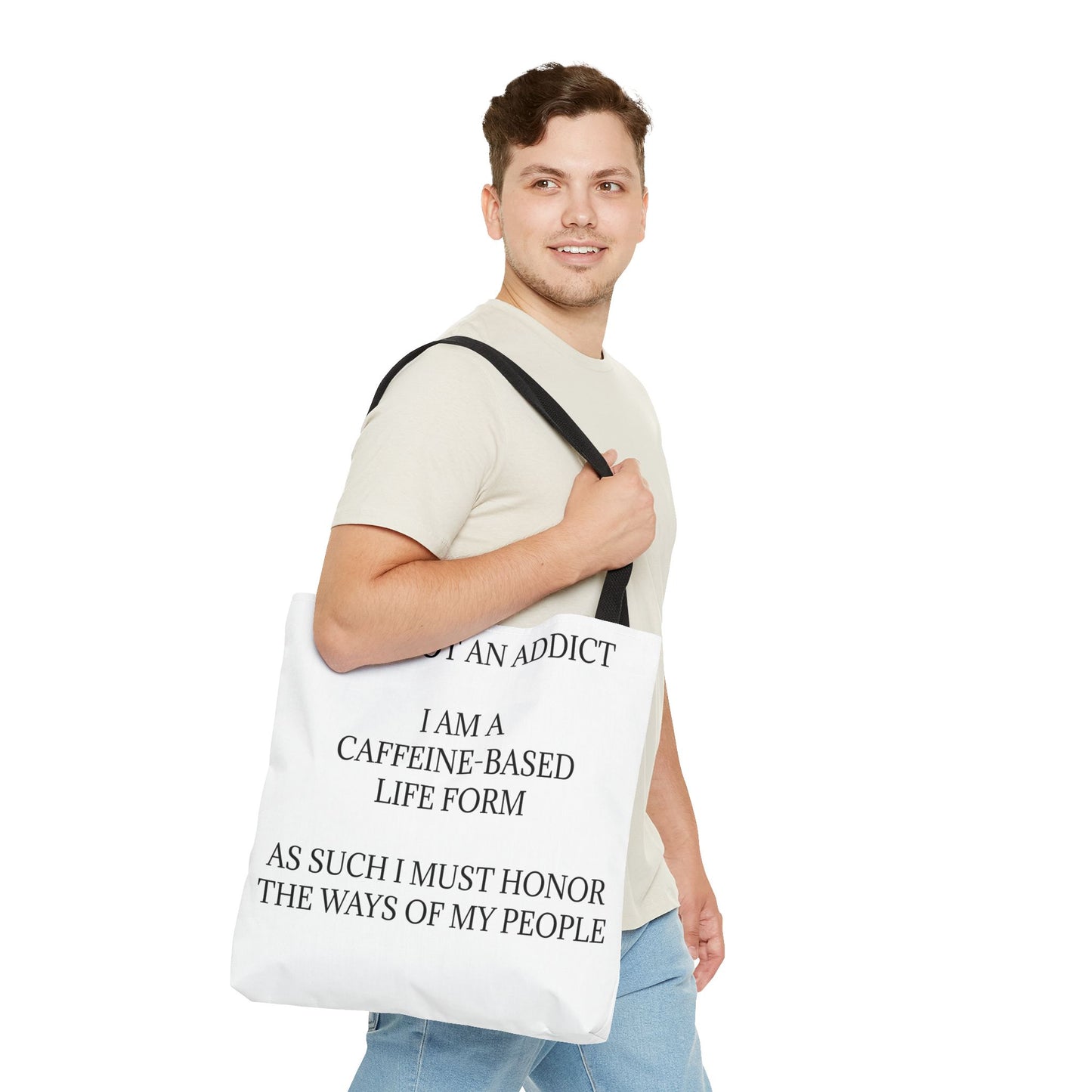 Not An Addict Tote Bag