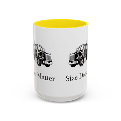 Size Does Matter 2-Tone Coffee Mug