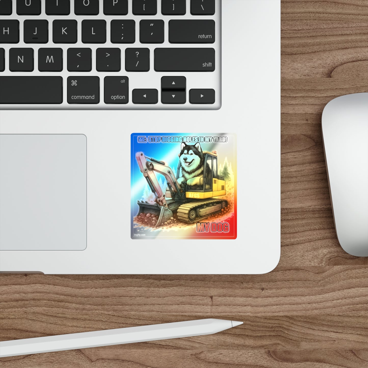 Digmaster Holographic Sticker