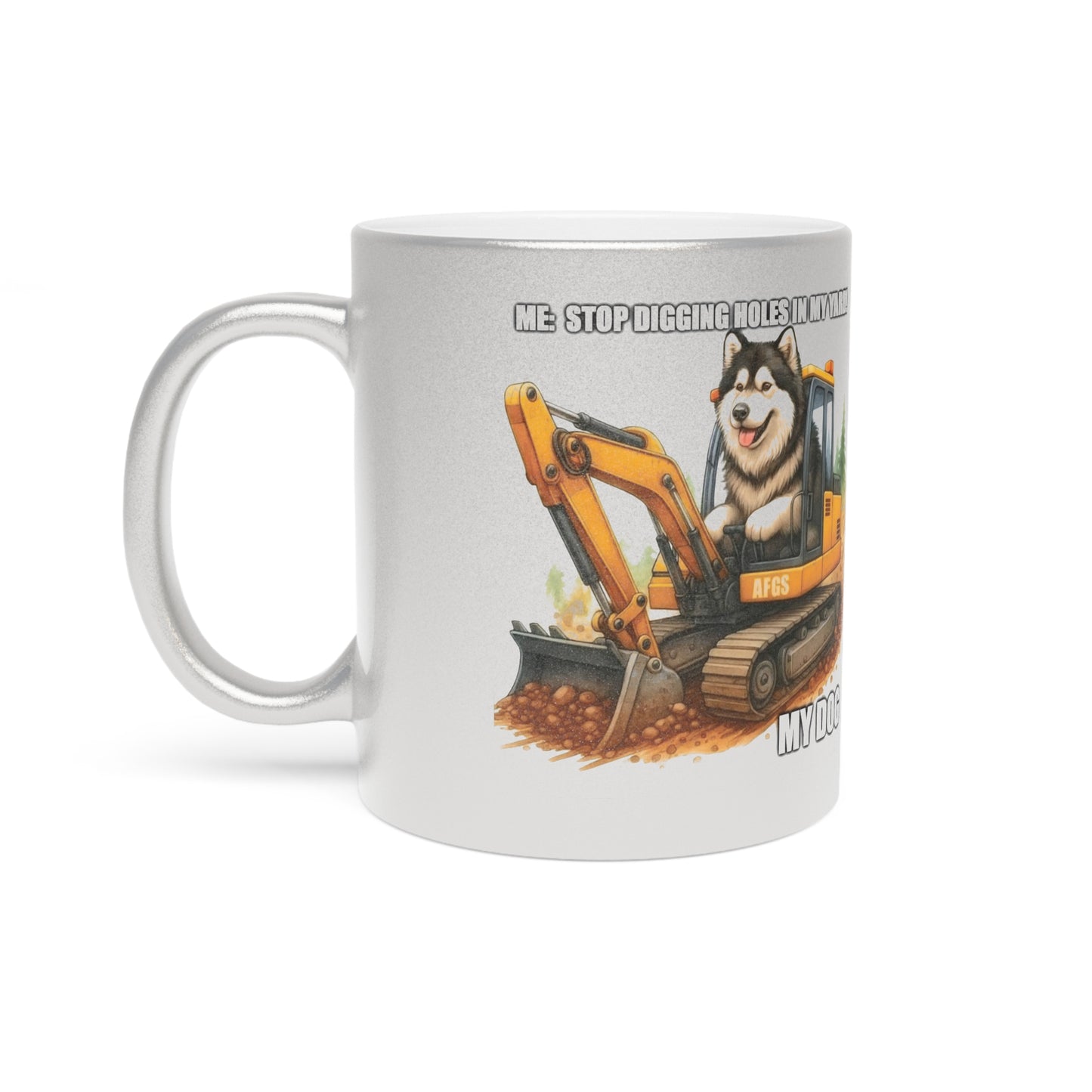 Digmaster Metallic Coffee Mug
