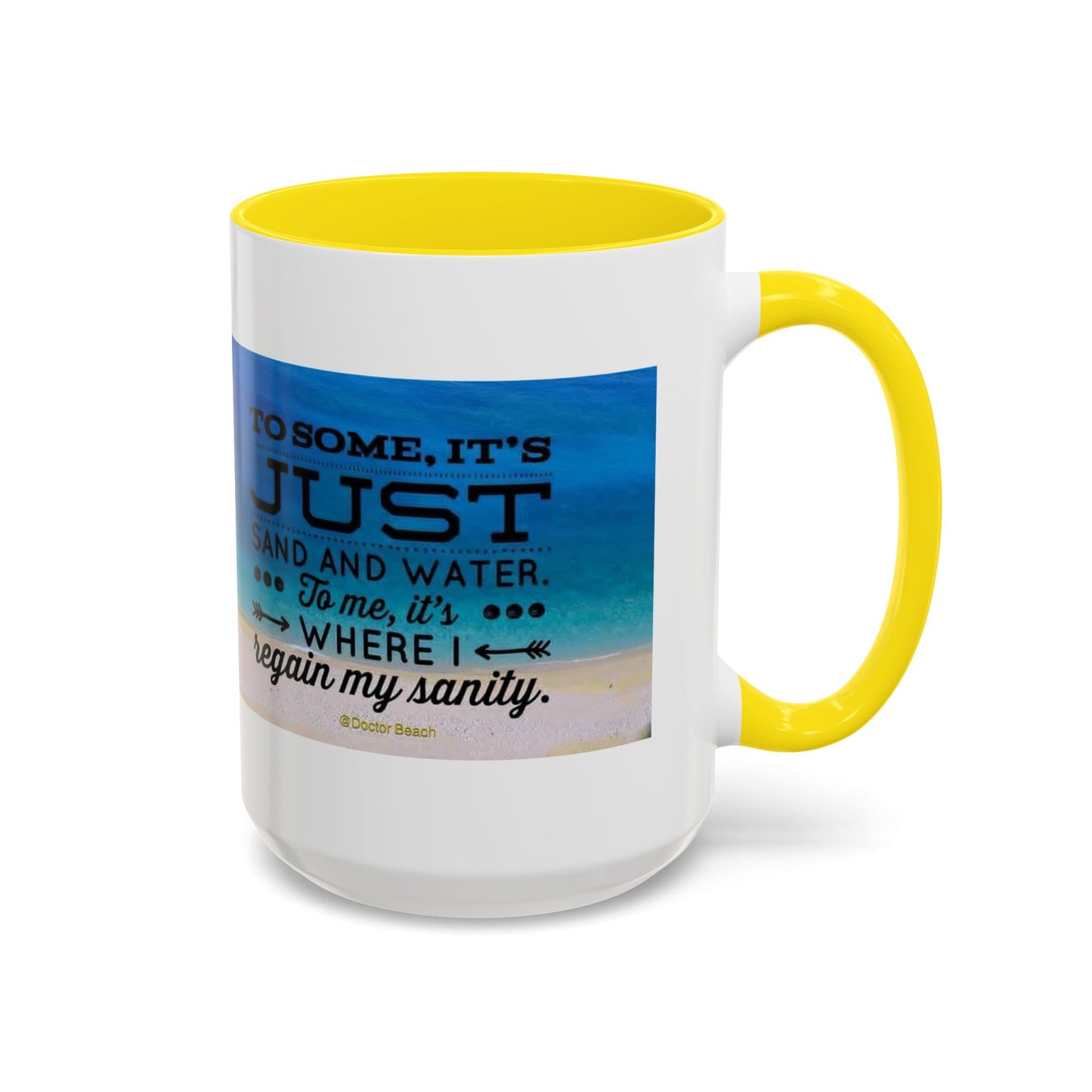 Dr. Beach 2-Tone Coffee Mug