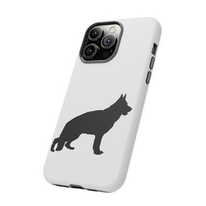 German Shepherd Silhouette iPhone Case