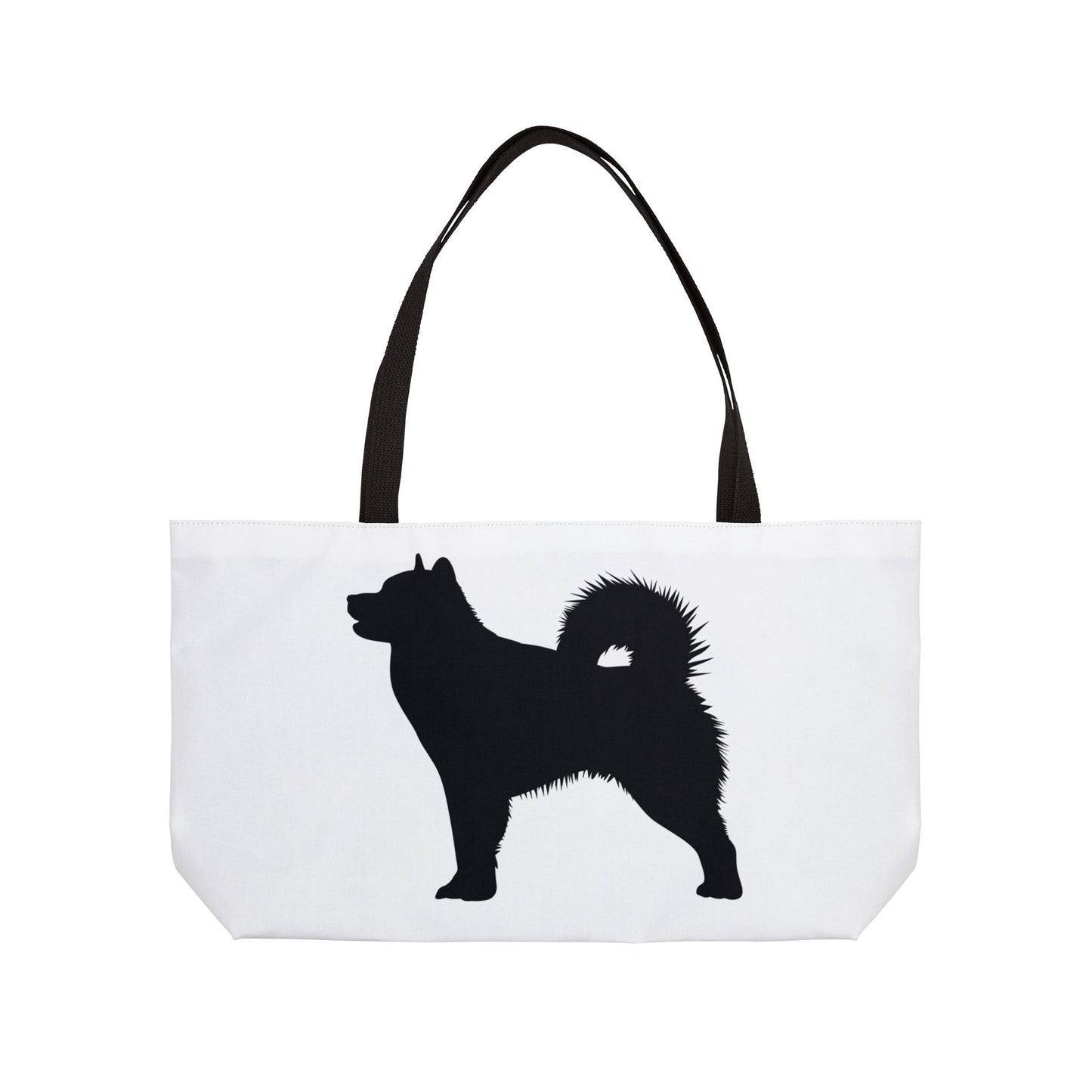 Malamute Silhouette Weekender Tote Bag