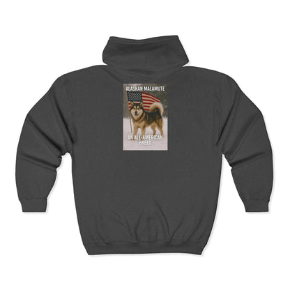 All-American Breed Unisex Full Zip Hoodie