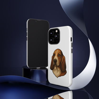 Basset Hound Head iPhone Case