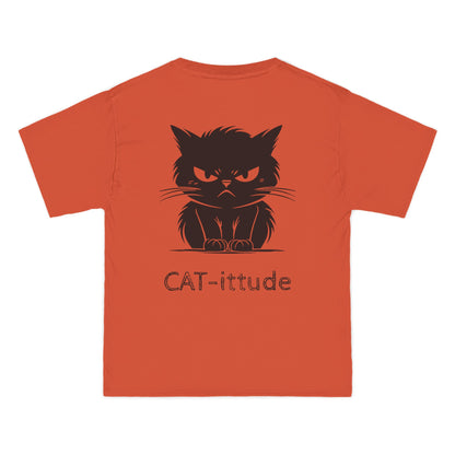 Cat-ittude Men's Short-Sleeve Crewneck Tee