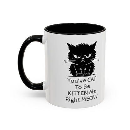 Kitten Me 2-Tone Coffee Mug