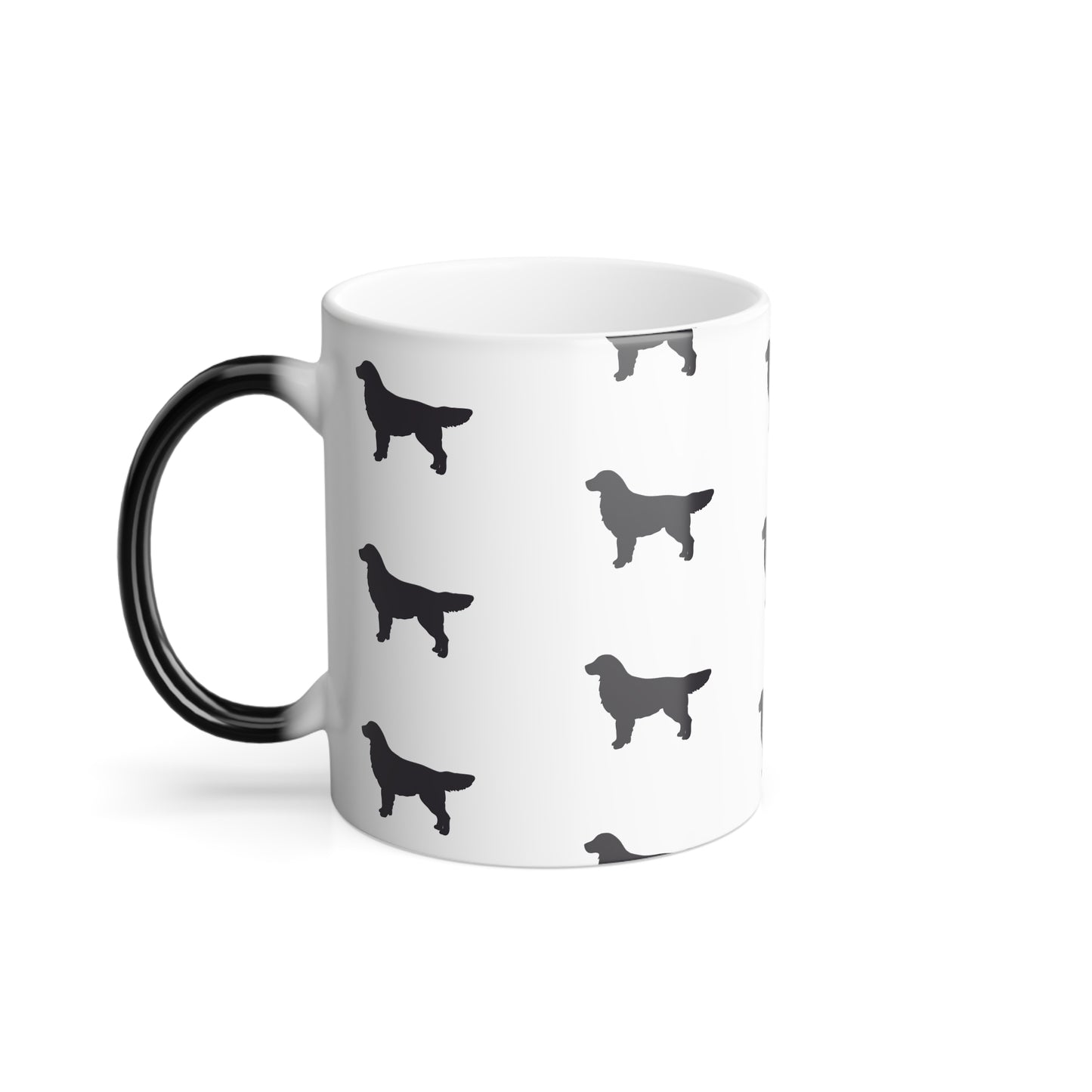 Golden Silhouette Color Changing Mug