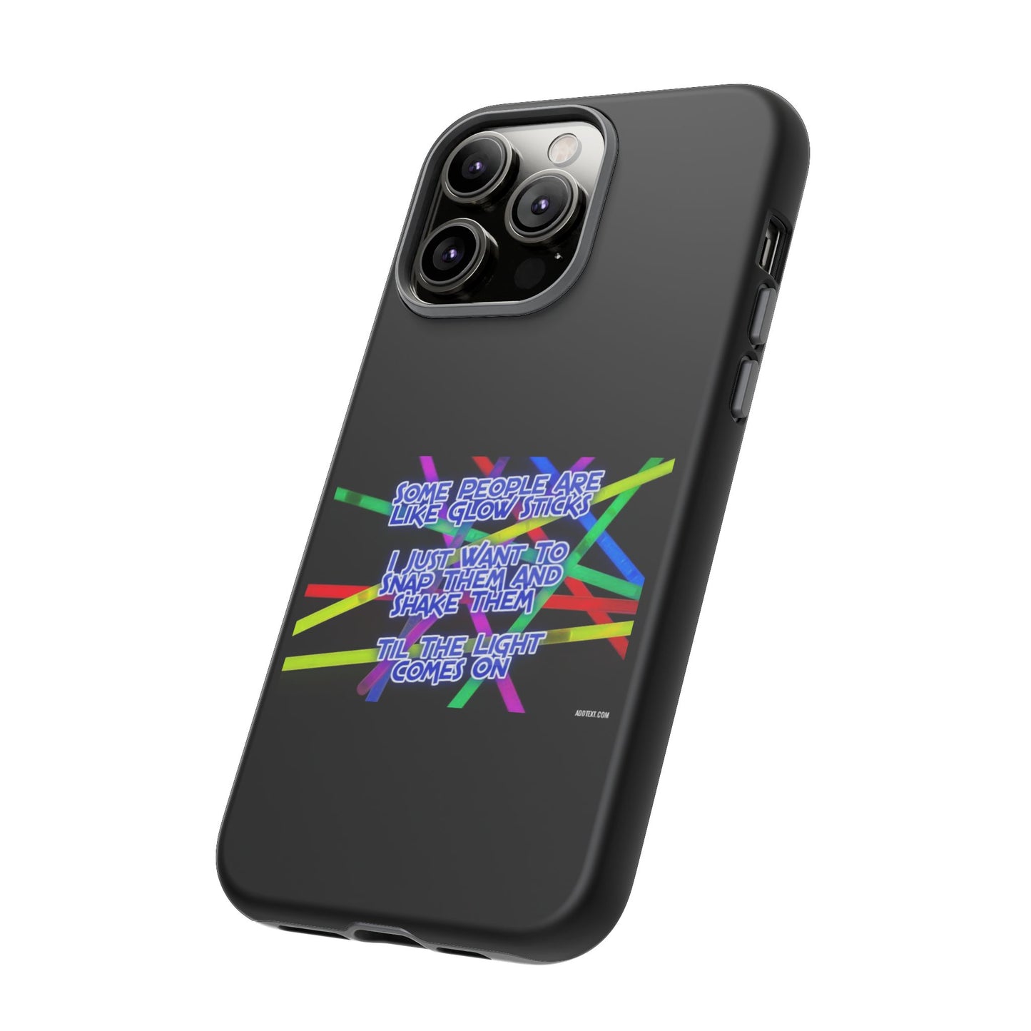 Glow Sticks iPhone Case