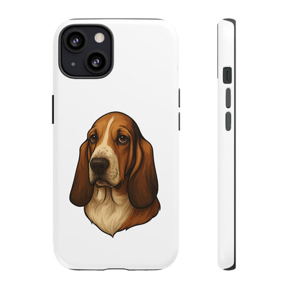 Basset Hound Head iPhone Case