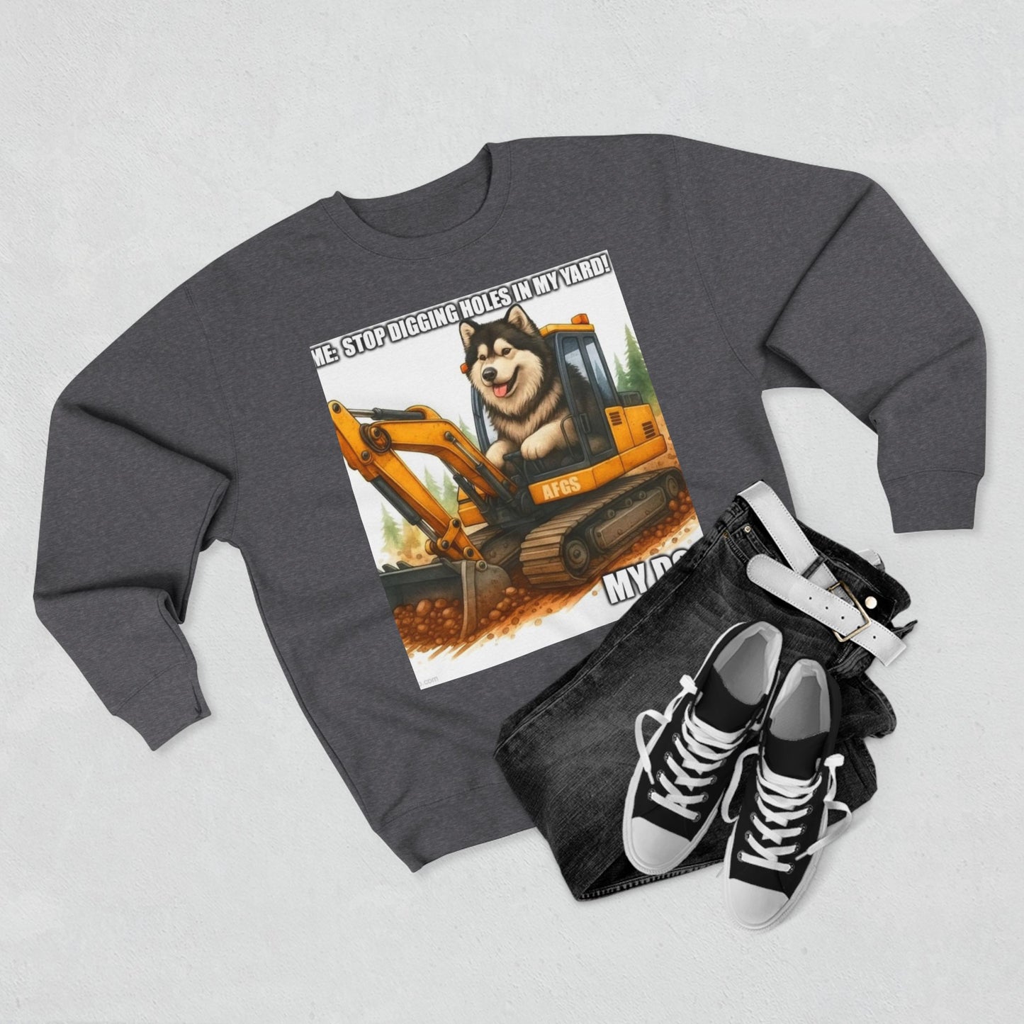 Digmaster Unisex Crewneck Sweatshirt