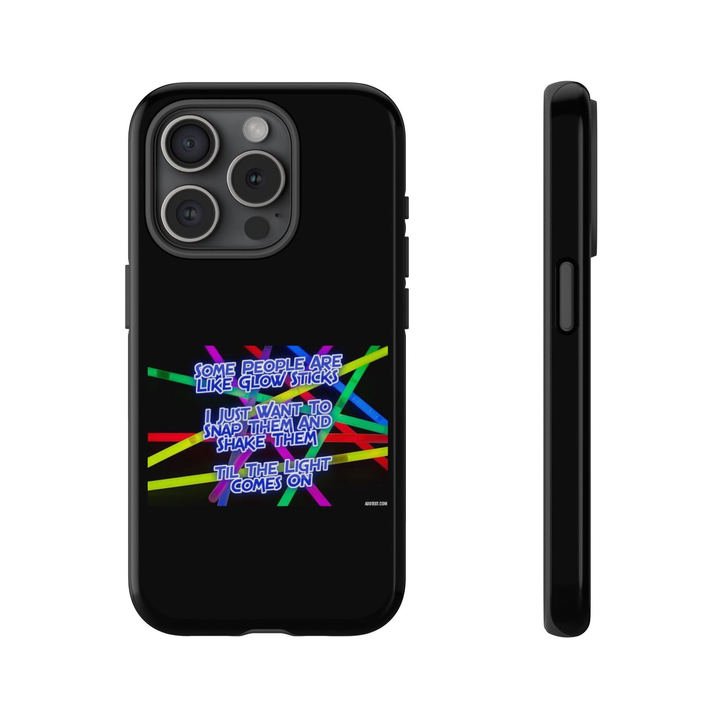 Glow Sticks iPhone Case