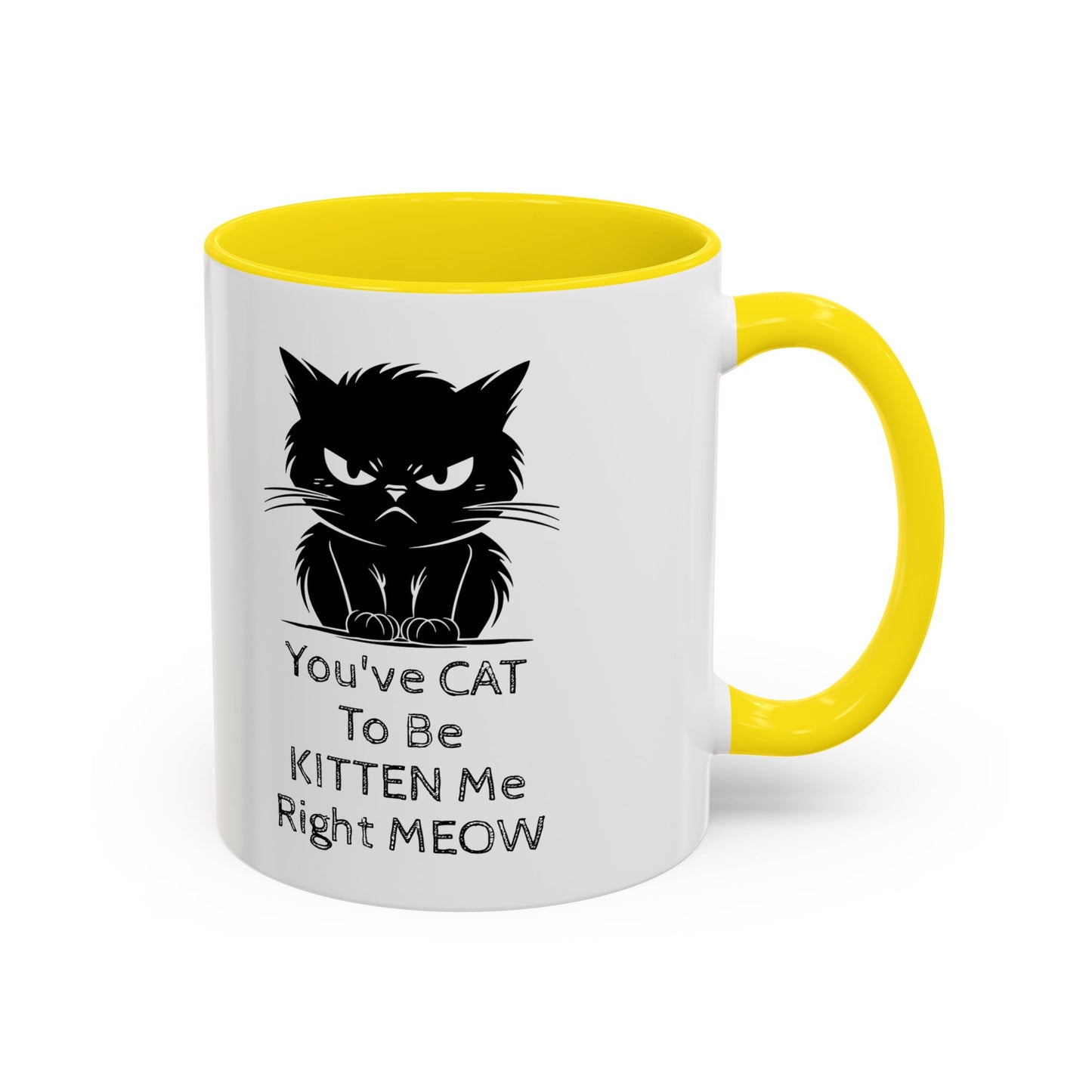 Kitten Me 2-Tone Coffee Mug