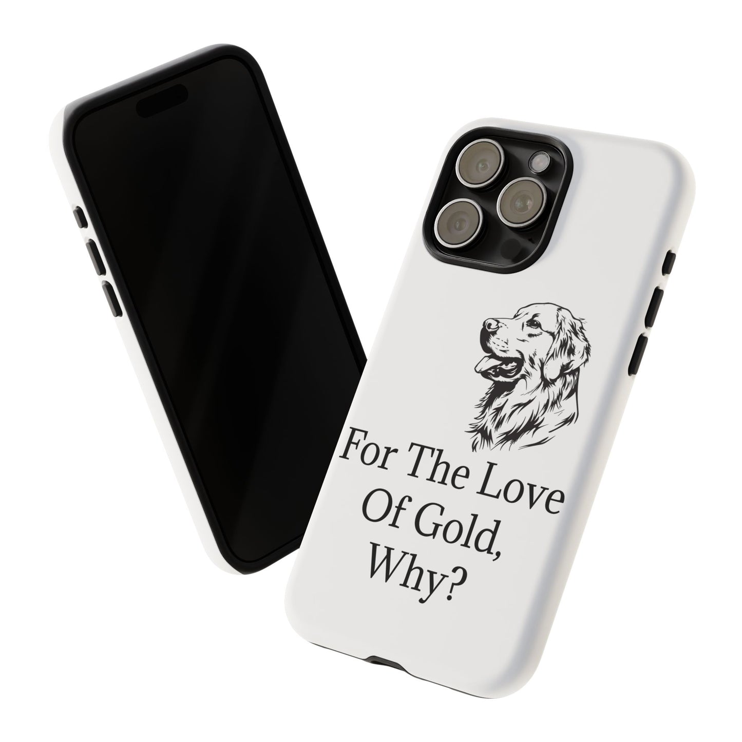 For The Love Of Gold iPhone Case