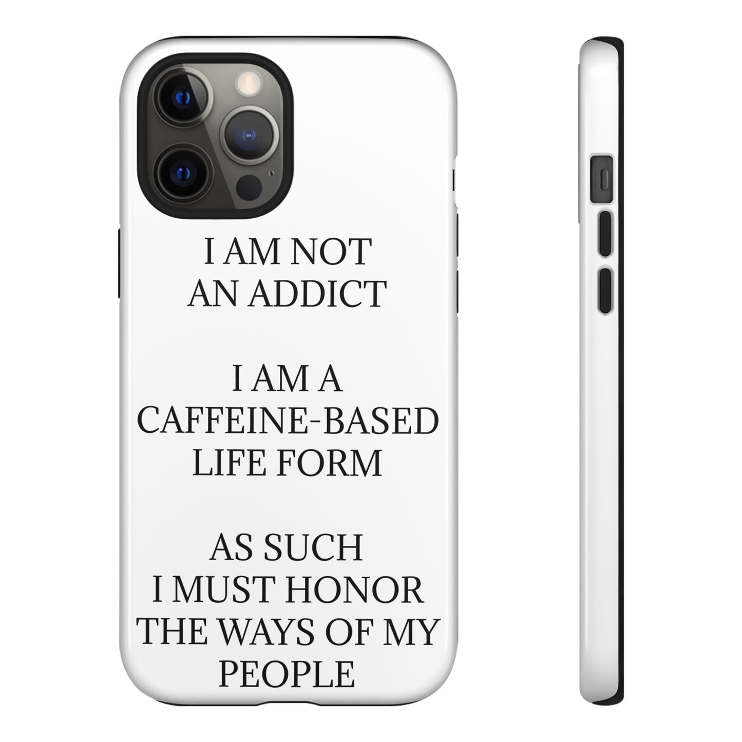Not An Addict iPhone Case