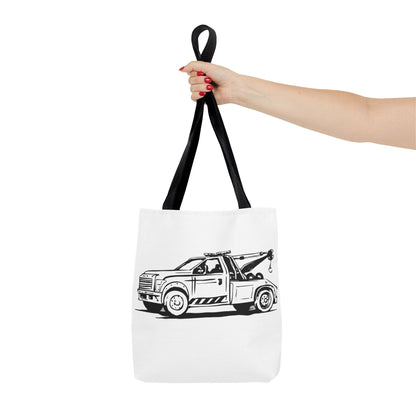 Wheel Lift Tow Truck Tote Bag