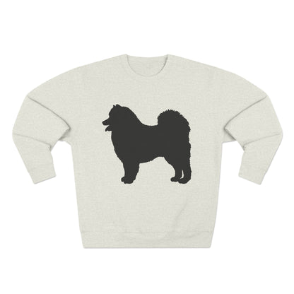 Samoyed Silhouette Unisex Crewneck Sweatshirt