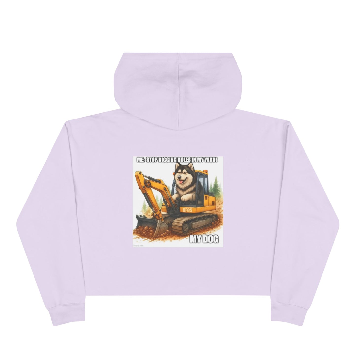 Digmaster Women's Crop Hoodie