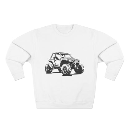 Off The Beaten Path Side By Side Unisex Crewneck Sweatshirt