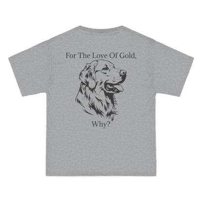 For The Love Of Gold Men's Short-Sleeve Crewneck Tee