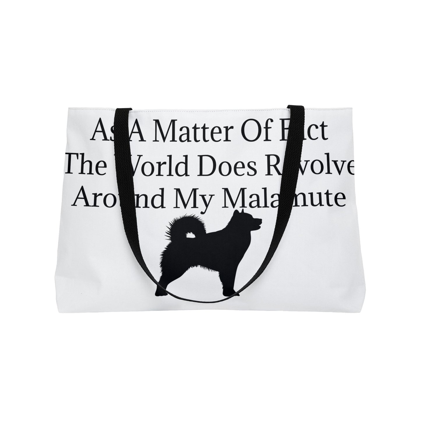 Matter Of Fact Malamute Weekender Tote Bag