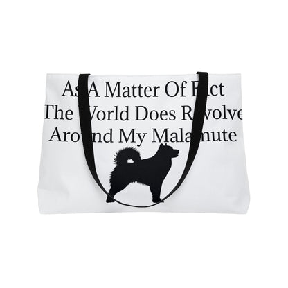 Matter Of Fact Malamute Weekender Tote Bag