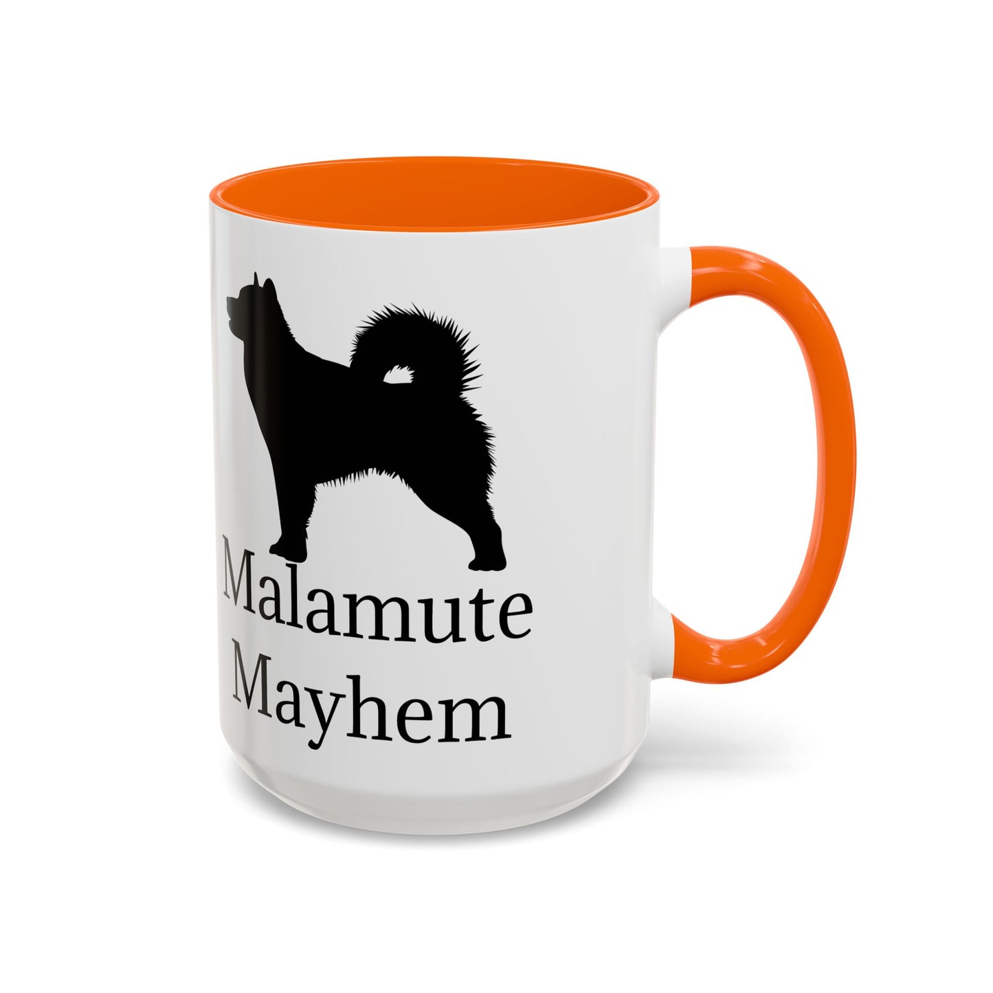 Malamute Mayhem 2-Tone Coffee Mug