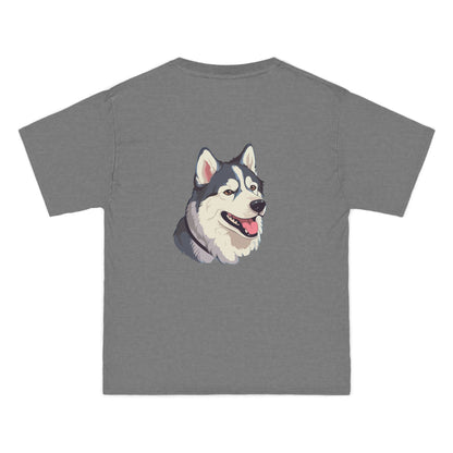 Malamute Head Men's Short-Sleeve Crewneck Tee
