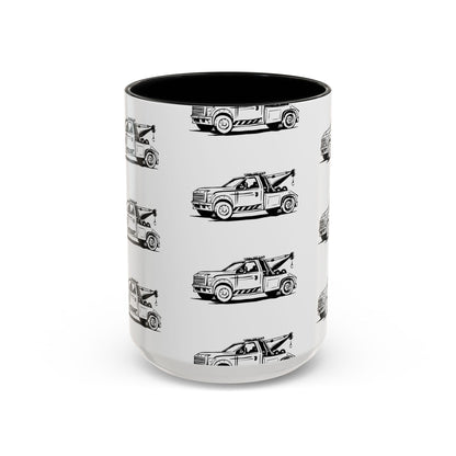 Wheel Lift Tow Truck 2-Tone Coffee Mug