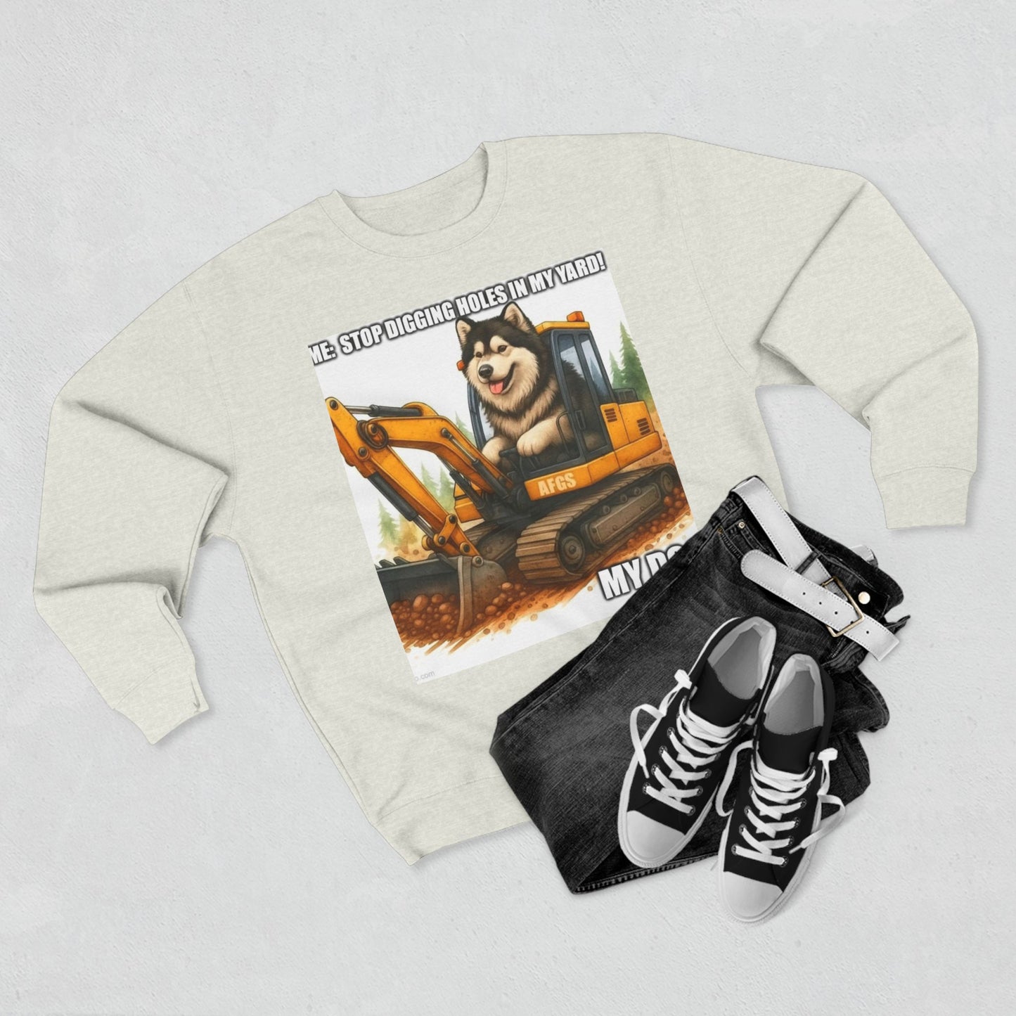 Digmaster Unisex Crewneck Sweatshirt