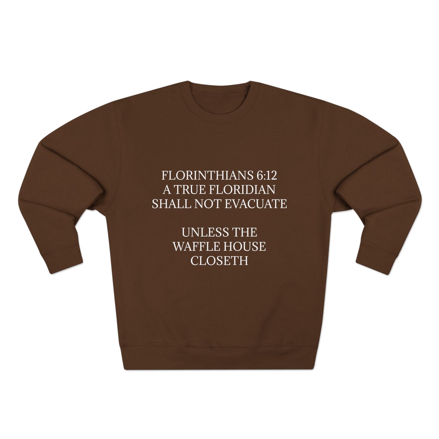 Florinthians 6:12 Unisex Crewneck Sweatshirt
