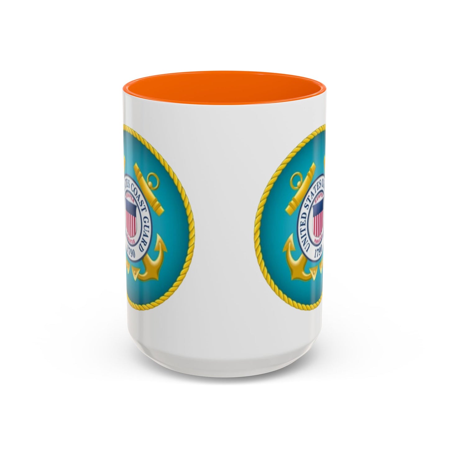 US Coast Guard 2-Tone Coffee Mug