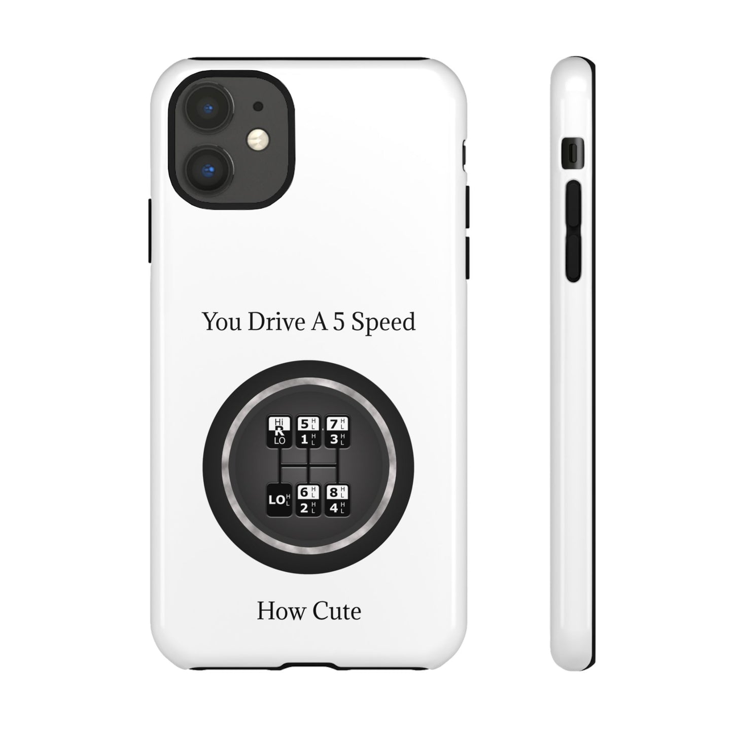 5 Speed How Cute iPhone Case
