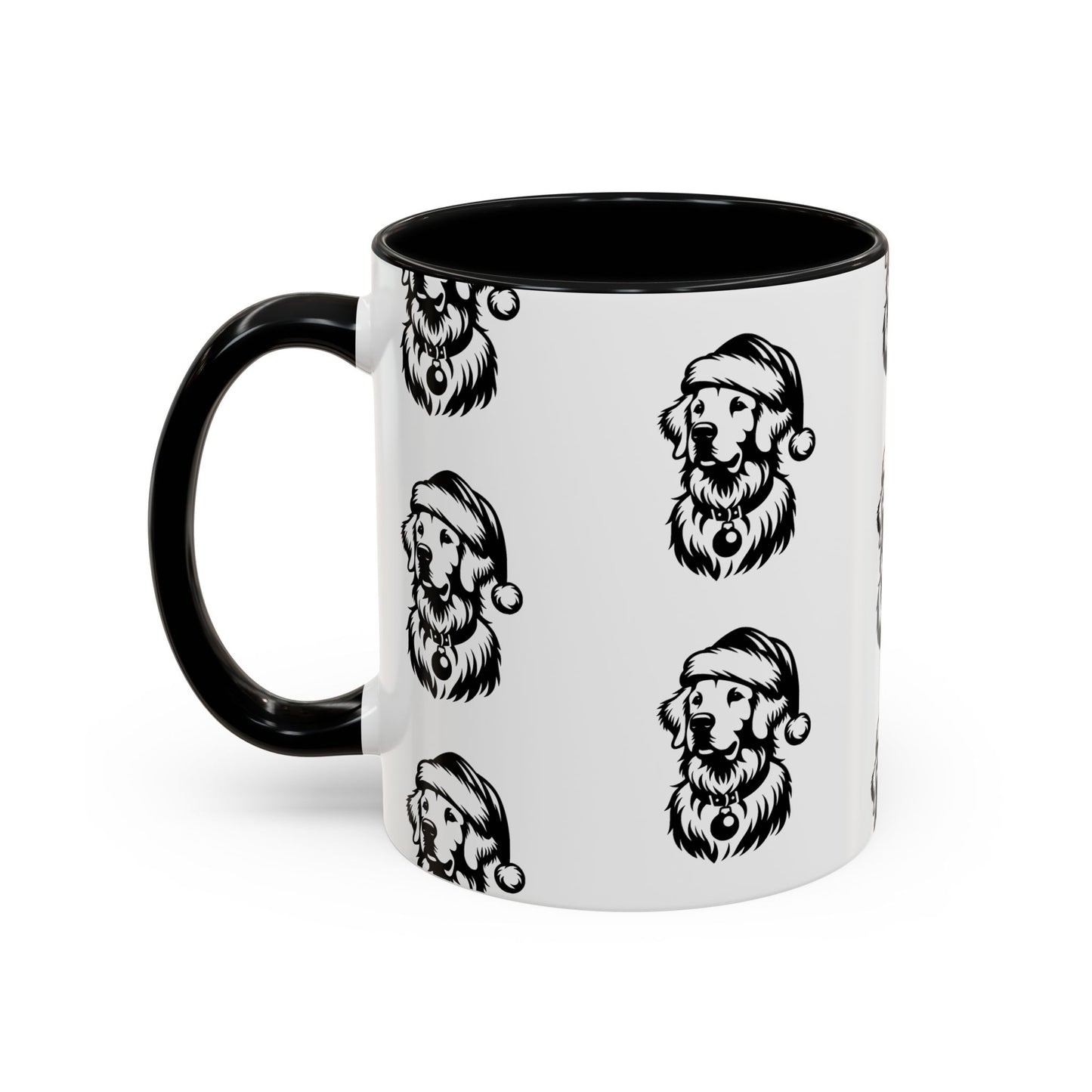Santa Paws Golden 2-Tone Coffee Mug