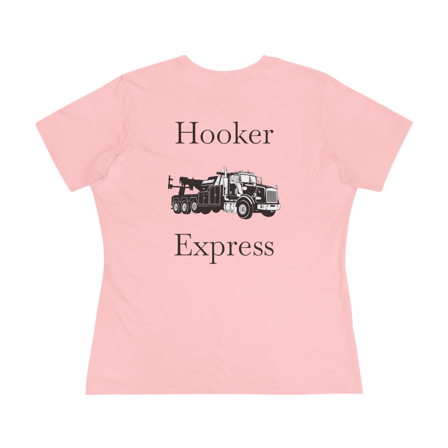 H**ker Express Heavy Tow Truck Women's Short Sleeve Crewneck Tee