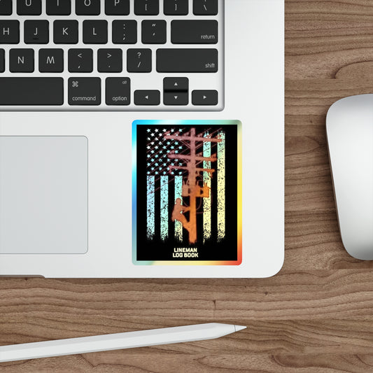 Lineman Holographic Sticker