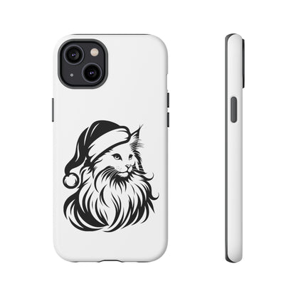 Santa Paws Cat iPhone Case